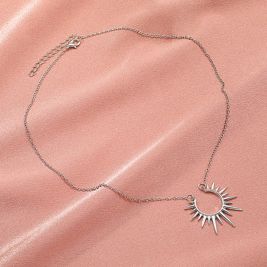 Retro Sunflower Necklace